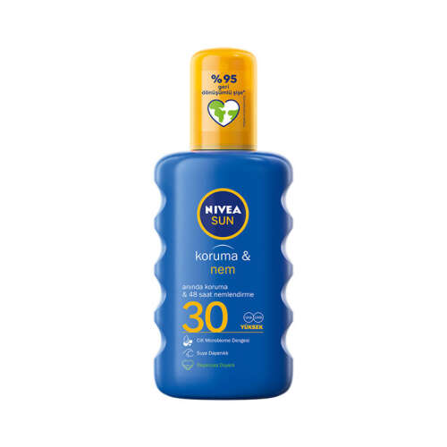 Nivea Sun Koruma ve Nem Spf30 Güneş Spreyi 200 ml - 1