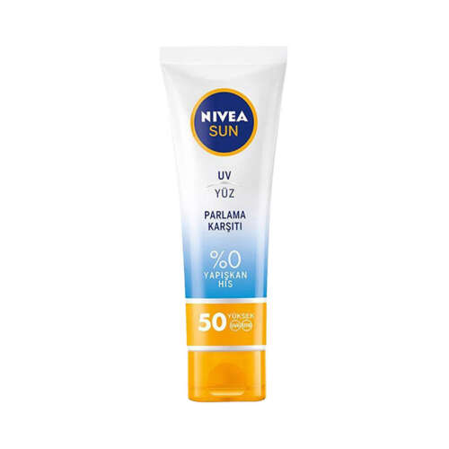 Nivea Sun Parlama Karşıtı Spf 50 Yüz Güneş Kremi 50 ml - 1