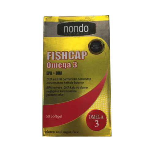 Nondo Vitamins Fishcap Omega 3 50 Kapsül - 1