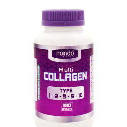 Nondo Vitamins Multi Collagen Takviye Edici Gıda 180 Tablet - 1