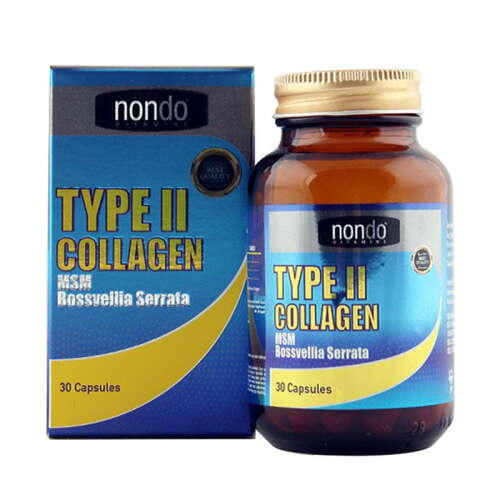 Nondo Vitamins Type 2 Collagen Takviye Edici Gıda 30 Kapsül - 1