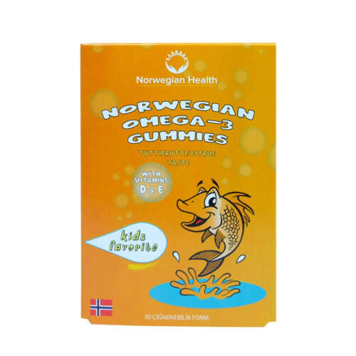 Norwegian Health Omega 3 Gummies Takviye Edici Gıda 2x30 Jel Form - 2