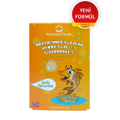 Norwegian Health Omega 3 Gummies Takviye Edici Gıda 30 Jel Form - 2