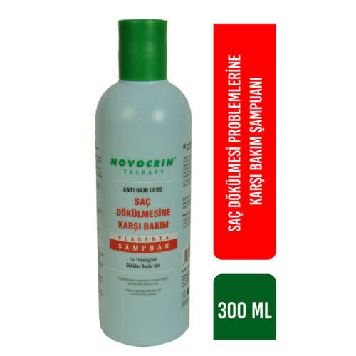 Novocrin Placenta Saç Dökülme Karşıtı Şampuan 300 ml - 1