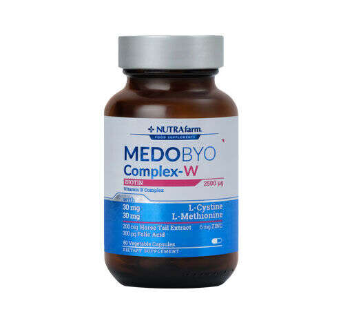 NutraFarm Medobyocomplex-W Biotin 60 Kapsül - 1