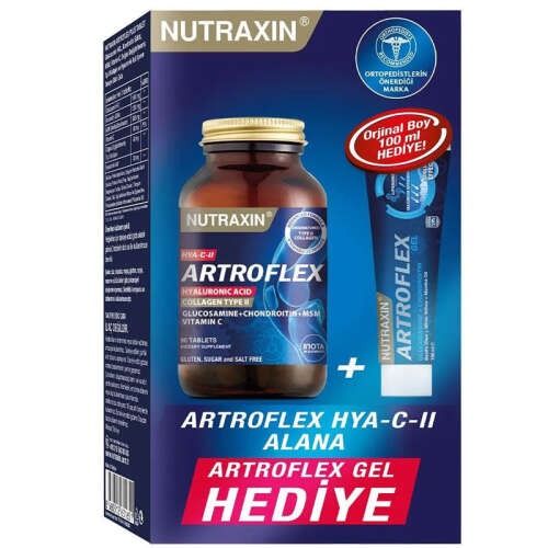 Nutraxin Artroflex HYA-C-II 90Tablet + Extra Gel HEDİYE - 1