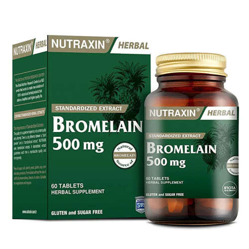 Nutraxin Bromelain 500mg 60 Tablet - 1