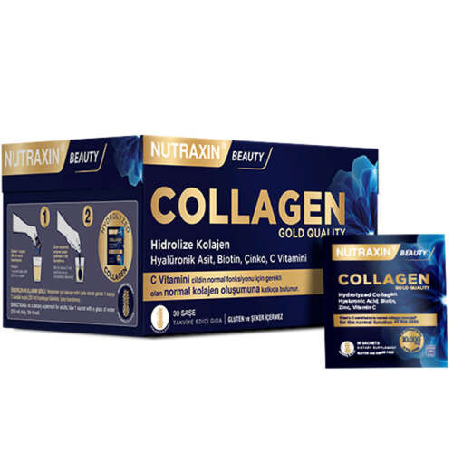 Nutraxin Collagen Gold Quauty Takviye Edici Gıda 30 Saşe - 1