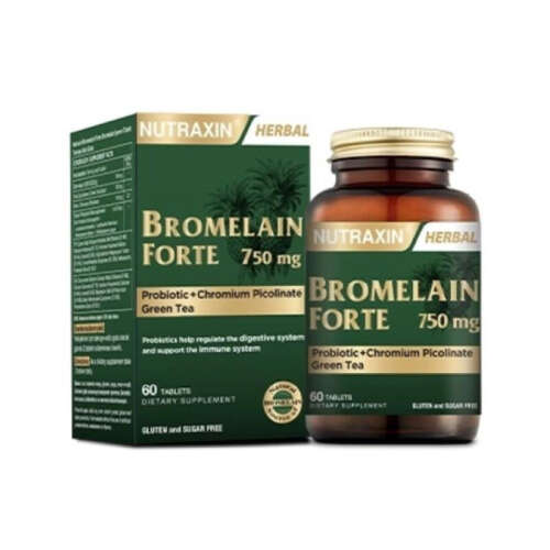 Nutraxin Bromelain Forte 60 Tablet - 1