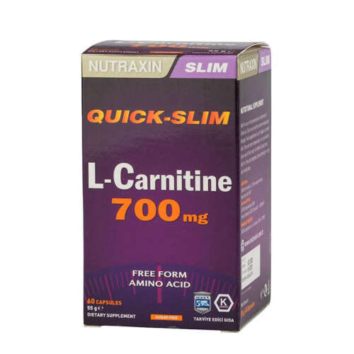 Nutraxin L Carnitine 60 Kapsül - 1