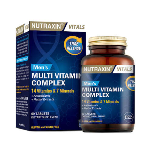 Nutraxin Mens Multi Vitamin Complex 60 Tablets - 1