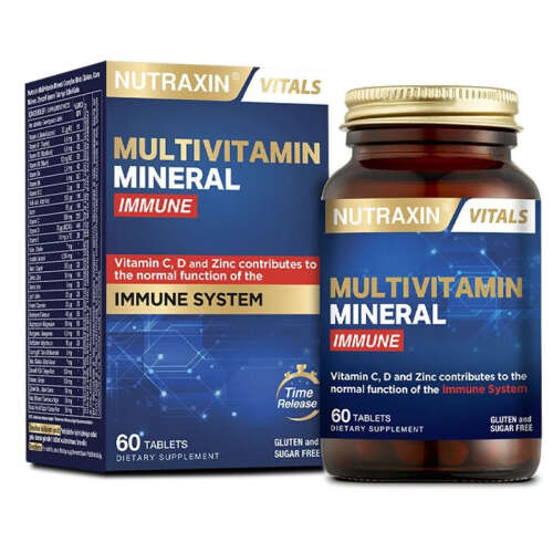 Nutraxin Multivitamin Mineral Immune 60 Tablet - 1