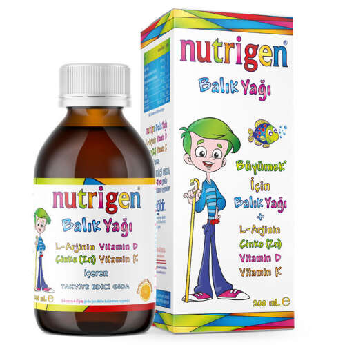 Nutrigen Balık Yağı Şurup 200 ml - Aquas Kids Şampuan Hediye - 2