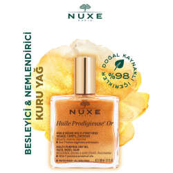 Nuxe Huile Prodigieuse Or Altın Parıltılı Kuru Yağ 100 ml - 3