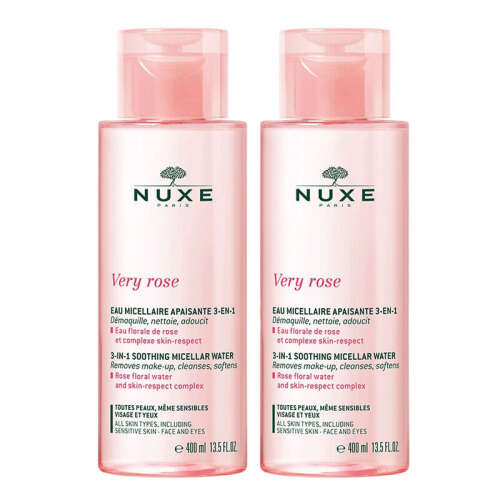 Nuxe Very Rose 3’ü 1 Arada Micellar Su 400 ml Avantajlı Paket - 1