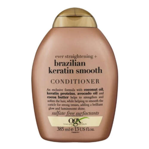 OGX Brazilian Keratin Smooth Conditioner 385 ml - 1