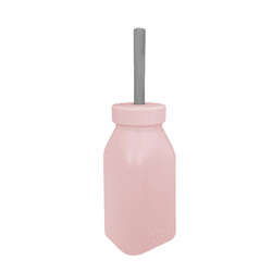 OiOi 1 Şişe+ 1 Pipet 6 Ay+ Pinky Pink Powder Grey