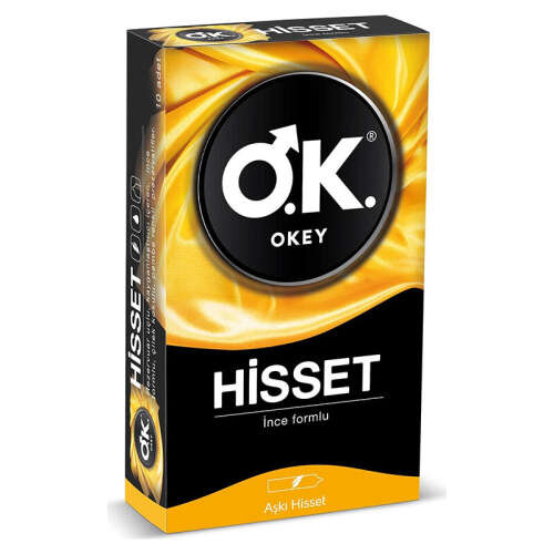 Okey Hisset Prezervatif 10 adet - 1