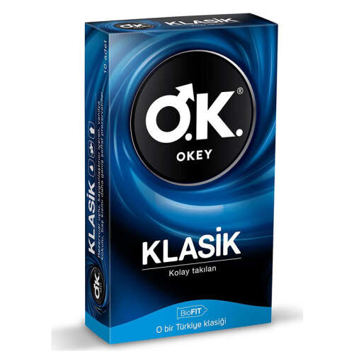 Okey Klasik Prezervatif 10 adet - 1