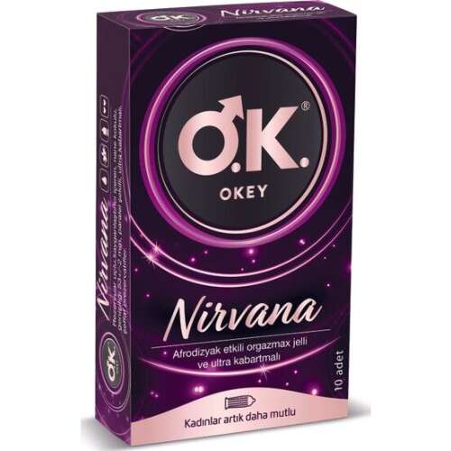 Okey Nirvana 10 Adet Prezervatif - 1