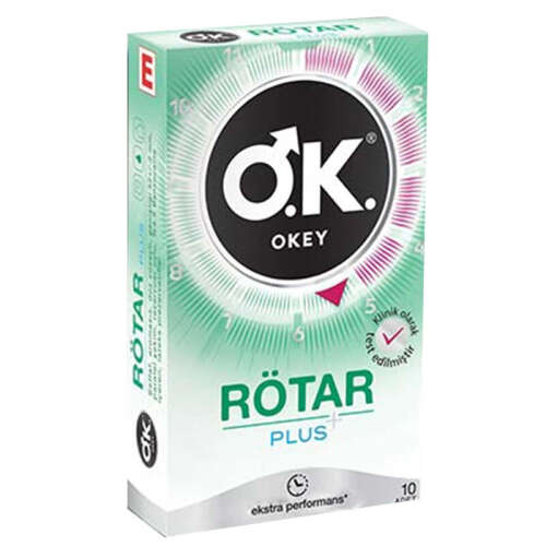 Okey Rötar Plus Prezervatif 10 Adet - 1