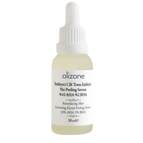 Olizone Cilt Tonu Eşitleyici Yüz Peeling Serum %10 AHA %2 BHA 30 ml - 1