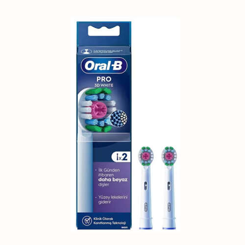 Oral-b White Diş Fırçası Yedek Başlığı 2 Adet - 2