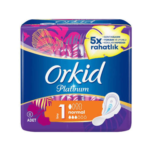 Orkid Platinum Ultra Normal 8 Adet Hijyenik Ped - 1