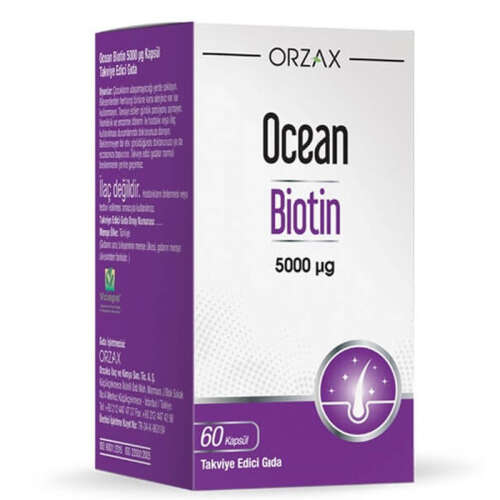 Orzax Ocean Biotin 60 Kapsül - 1