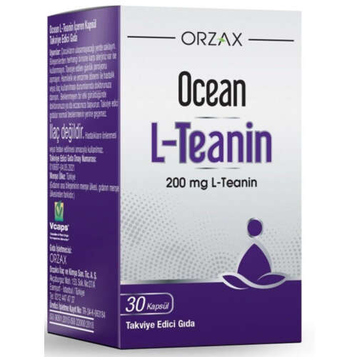 Orzax Ocean L-Teanin Takviye Edici Gıda 30 Kapsül - 1