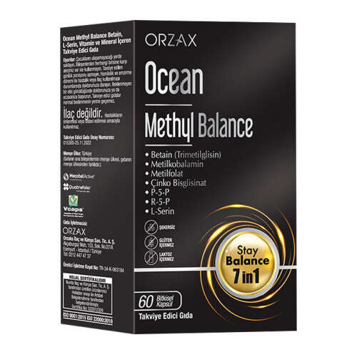 Orzax Ocean Methyl Balance Takviye Edici Gıda 60 Kapsül - 1