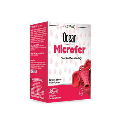 Orzax Ocean Microfer Takviye Edici Gıda 30 ml - Damla - 1