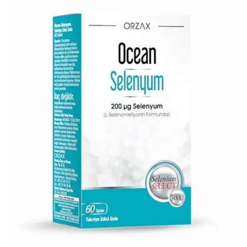 Orzax Ocean Selenyum Takviye Edici Gıda 60 Tablet - 1