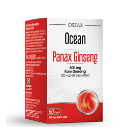 Orzax Panax Ginseng 60 Kapsül