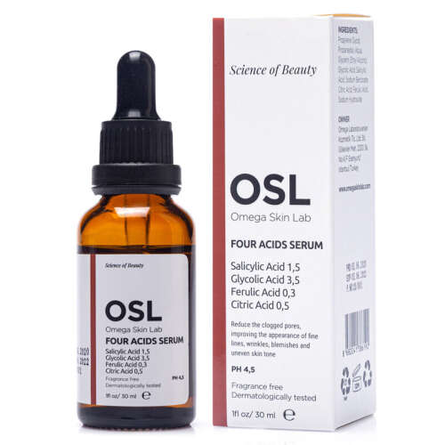 Osl Omega Skin Lab Four Acids Serum 30 ml - 1