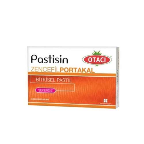 Otacı Pastisin Zencefil Portakal Bitkisel Pastil 24 Adet - 1