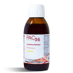 Pac 36 Cranberry Extract D-mannoz ve Vitamin C Takviye 150 ml - 1