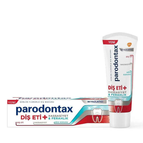 Parodontax Diş Eti Hassasiyet Ferahlık Beyazlatıcı Diş Macunu 75 ml - 1