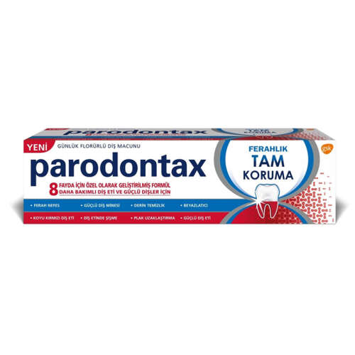 Parodontax Florürlü Diş Macunu Ferahlık Tam Koruma 75 ml - 1