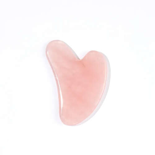 Pelcare Rose Quartz Heart Gua Sha - 1