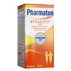 Pharmaton Vitality 30 Tablet - Takviye Edici Gıda - 1