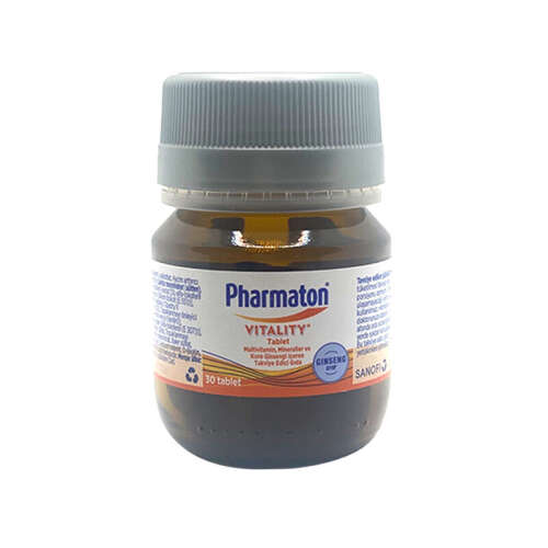 Pharmaton Vitality 30 Tablet - Takviye Edici Gıda - 2