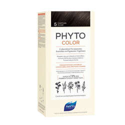 Phyto Phytocolor Bitkisel Saç Boyası - 5 - Açık Kestane - 1