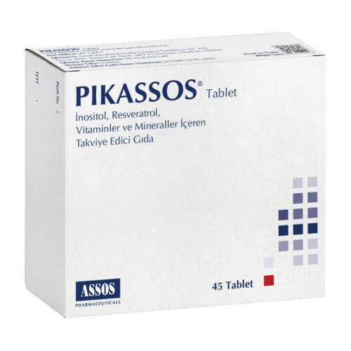 Pikassos İnositol ve Resveratrol 45 Tablet - 1