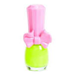 Pinky Cosmetic Çocuklar İçin Soyulabilir Oje - Neon Green - Thumbnail