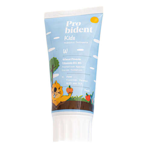 Probident Kids Şeftali Aromalı Çocuk Diş Macunu 60 ml - 1