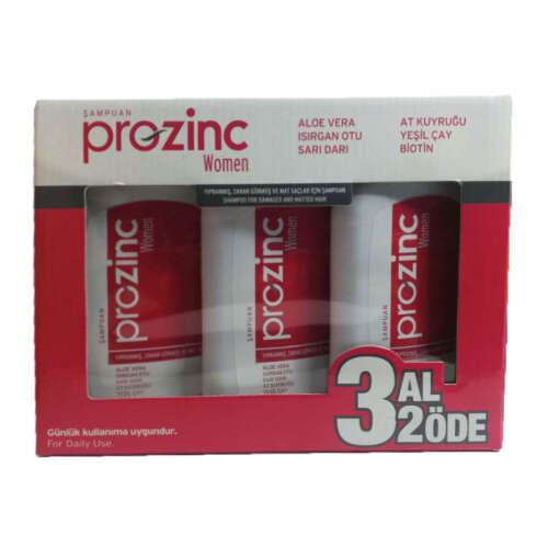 Prozinc İşlem Görmüş Saçlar için Şampuan 300 ml | 3 AL 2 ÖDE - 1