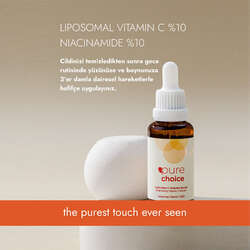 Pure Choice Aydınlatıcı C Vitamini Serum %10 30 ml