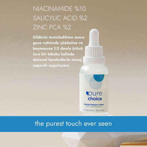 Pure Choice Gözenek Sıkılaştırıcı Serum 30 ml - 1