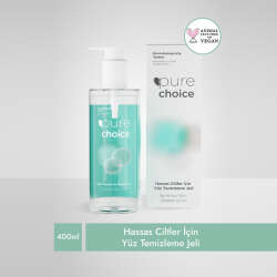 Pure Choice Hassas Ciltler Için Yüz Temizleme Jeli 400 ml - 2